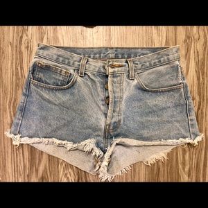 Brandy Melville Frayed Shorts